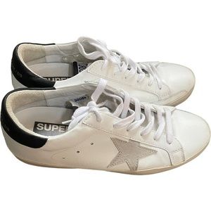 New Golden Goose Superstar Low Top women’s black and white sneakers